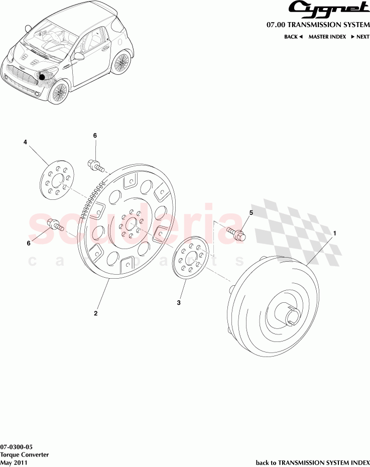 Torque Converter of Aston Martin Aston Martin Cygnet