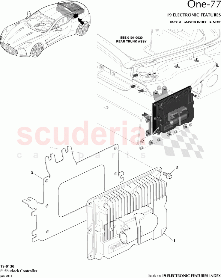 Pi Shurlock Controller of Aston Martin Aston Martin One-77