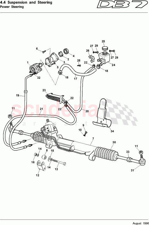 Power Steering of Aston Martin Aston Martin DB7 (1995)