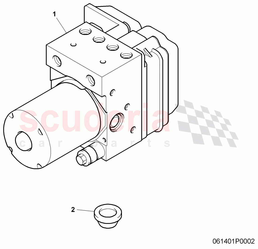 ABS-unit of Bentley Bentley Continental Supersports (2009-2011)