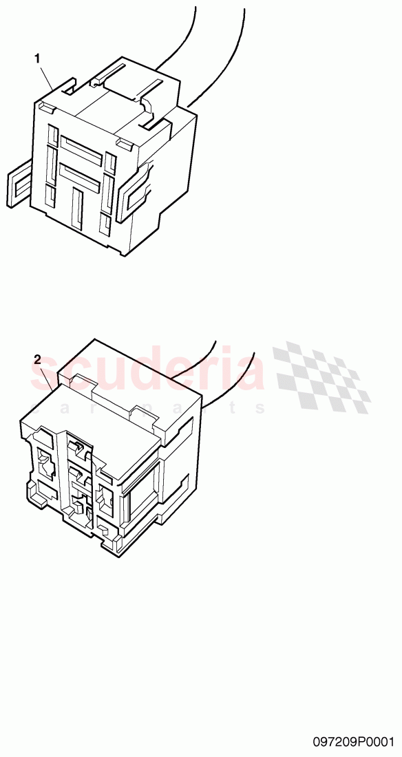 connector housing of Bentley Bentley Continental GT (2003-2010)