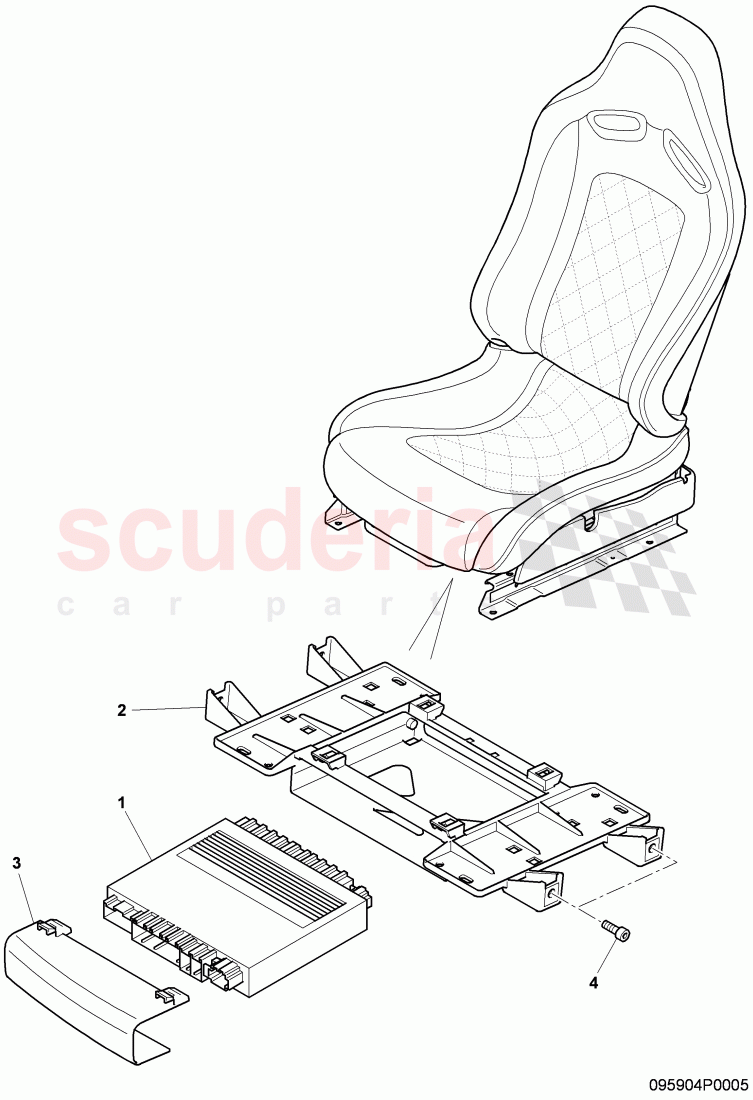 Seat and Backrest Adjustment of Bentley Bentley Continental Supersports (2009-2011)