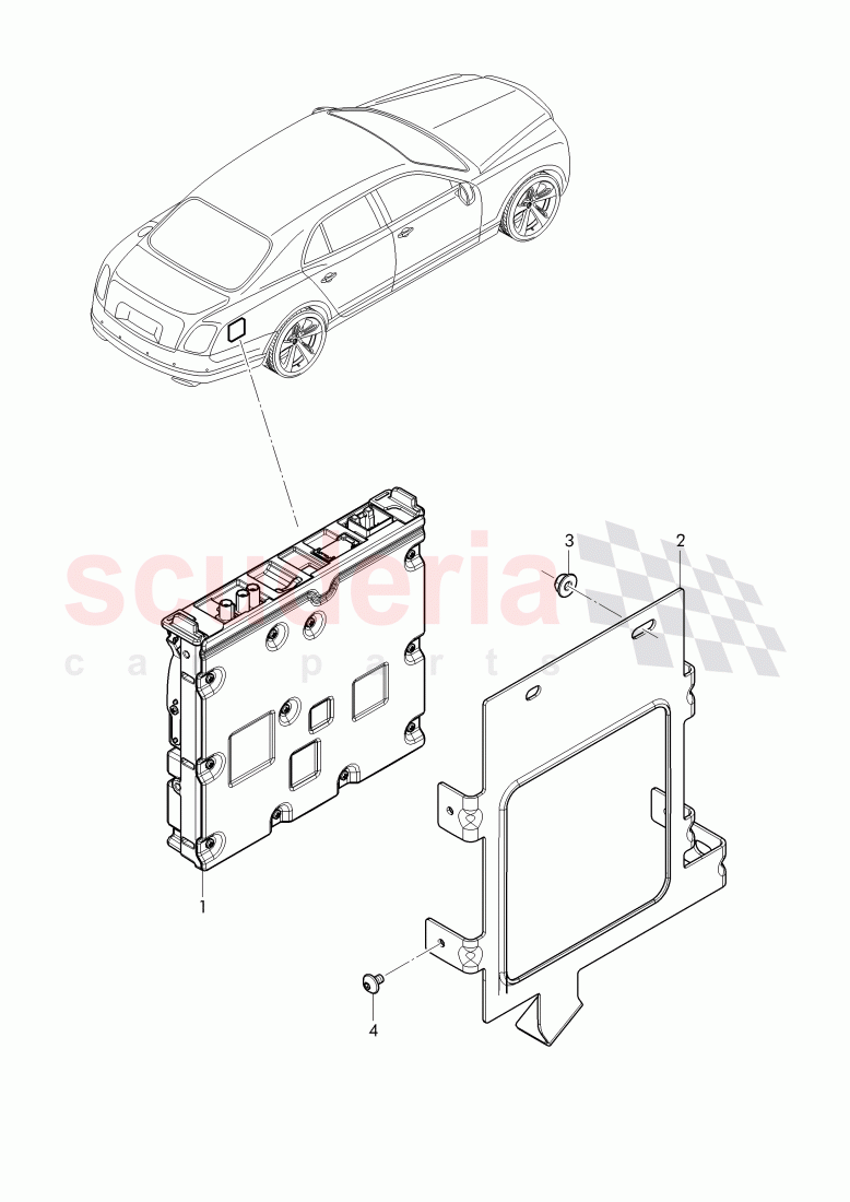 v receiver (tuner), D - MJ 2017>> of Bentley Bentley Mulsanne (2010+)