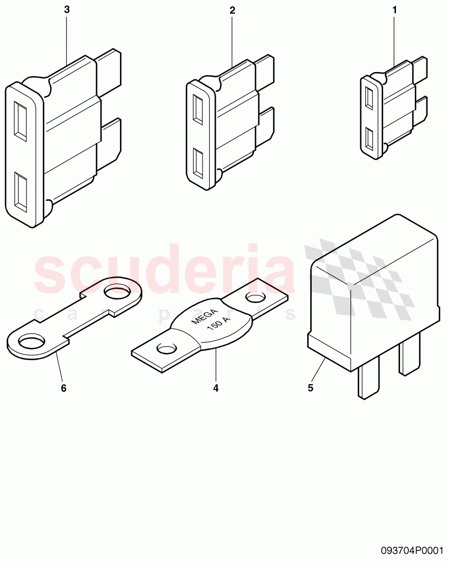 Fuses of Bentley Bentley Continental GTC (2006-2010)