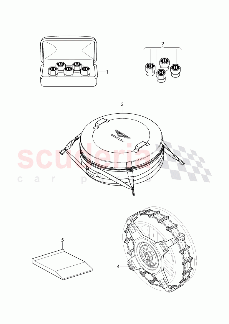 Original Accessories of Bentley Bentley Bentayga (2015+)