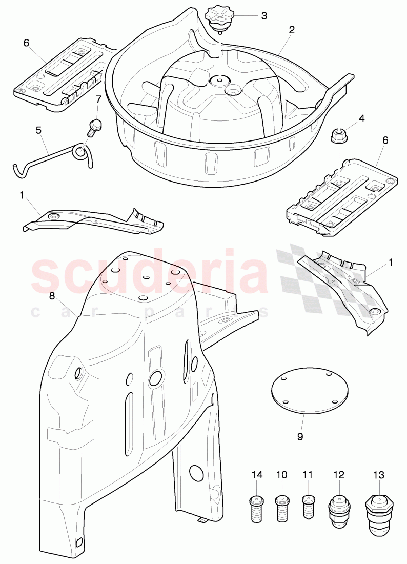 wheel housing of Bentley Bentley Continental Supersports (2009-2011)