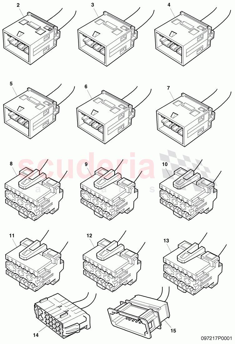 connector housing of Bentley Bentley Continental GTC (2006-2010)