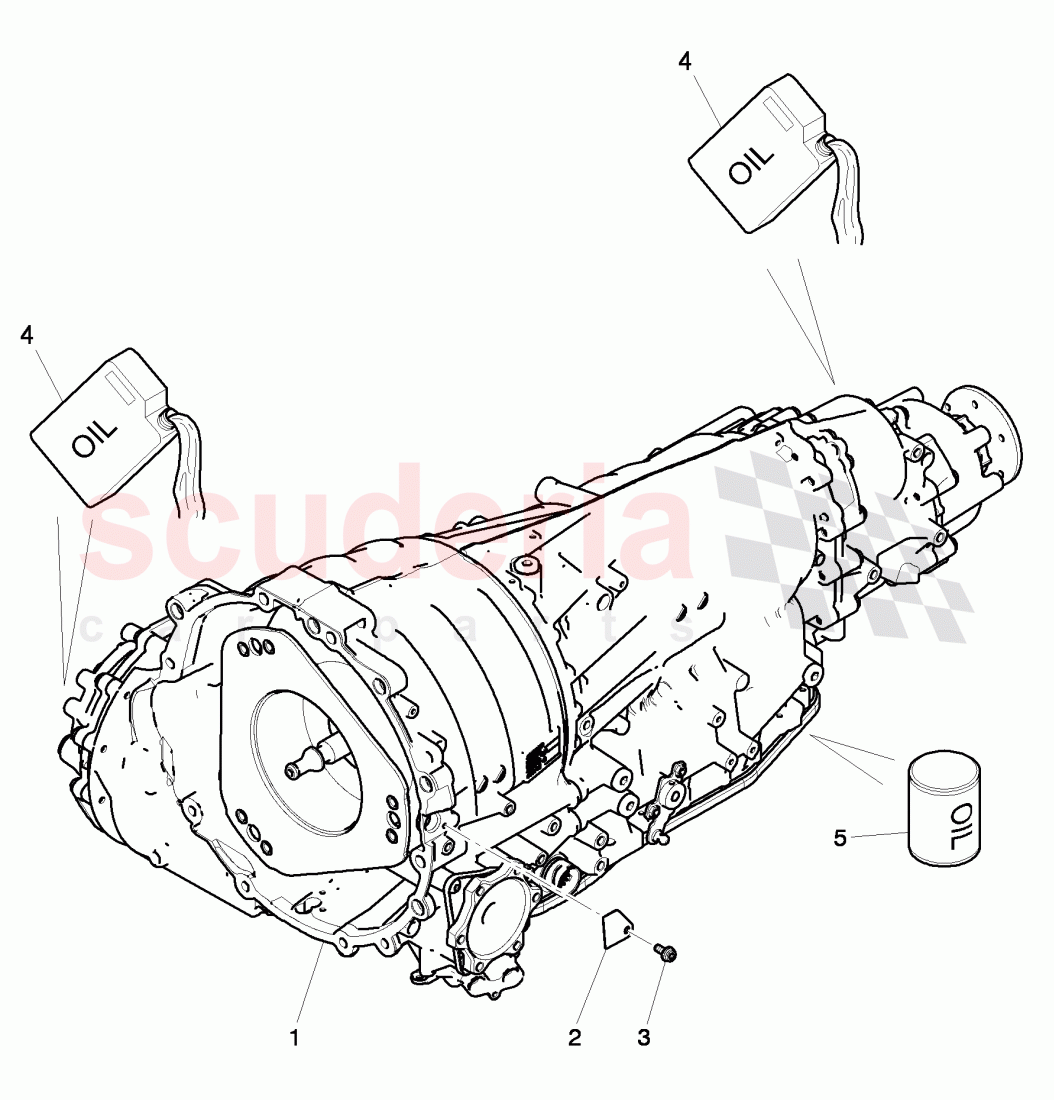 6 speed automatic transmission of Bentley Bentley Continental GTC (2011+)