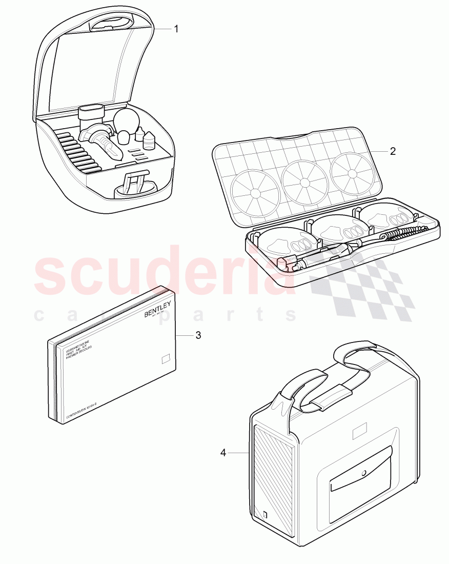 Original Accessories, Body/miscellaneous of Bentley Bentley Continental GTC (2006-2010)