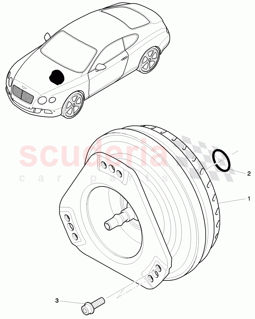 torque converter, for 6 speed automatic transm. of Bentley Bentley Continental GT (2011-2018)