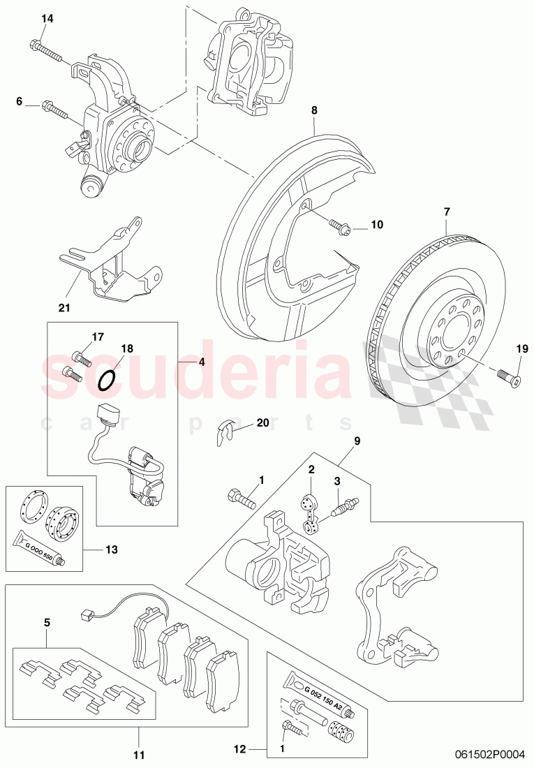 brake disc (ventilated), D - MJ 2007>> of Bentley Bentley Continental Flying Spur (2006-2012)