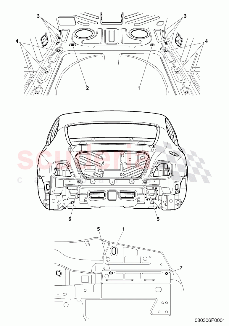 fasteners of Bentley Bentley Continental GT (2003-2010)