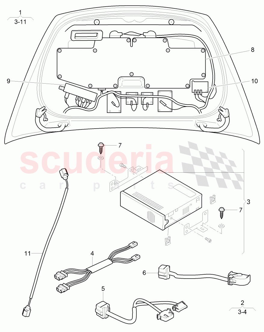 Original Accessories, v receiver (tuner), D >> - MJ 2011 of Bentley Bentley Continental GTC (2006-2010)