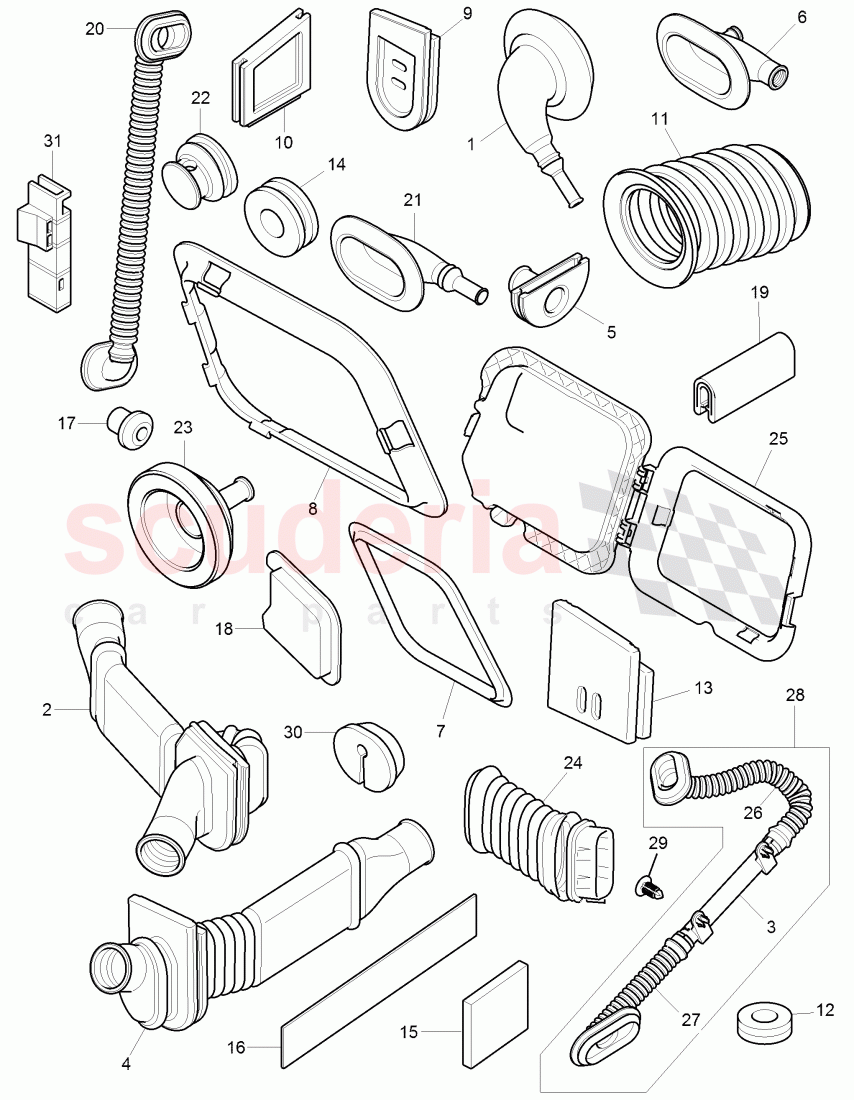 Grommets of Bentley Bentley Continental GTC (2011+)