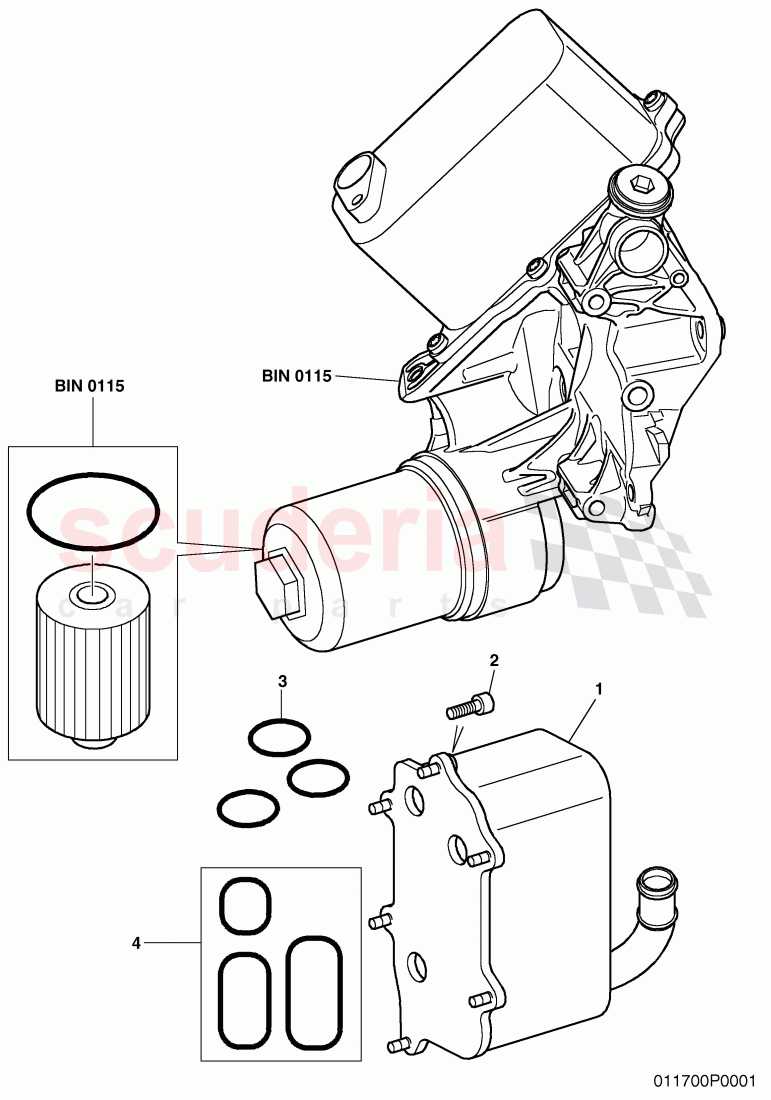 oil cooler of Bentley Bentley Continental Supersports (2009-2011)