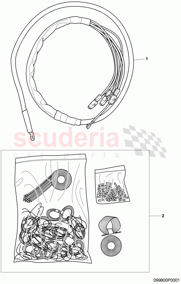 repair kit for harness of Bentley Bentley Continental GT (2003-2010)