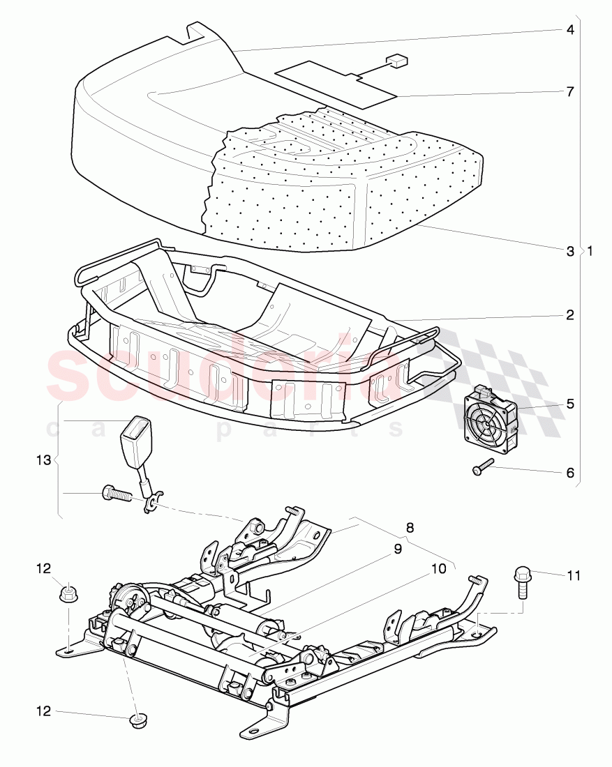 rear seat, D >> - MJ 2011 of Bentley Bentley Continental Flying Spur (2006-2012)