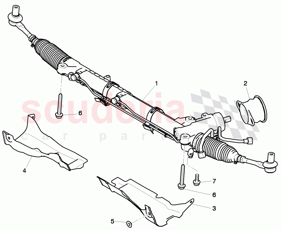 power steering, steering gear of Bentley Bentley Continental GT (2011-2018)