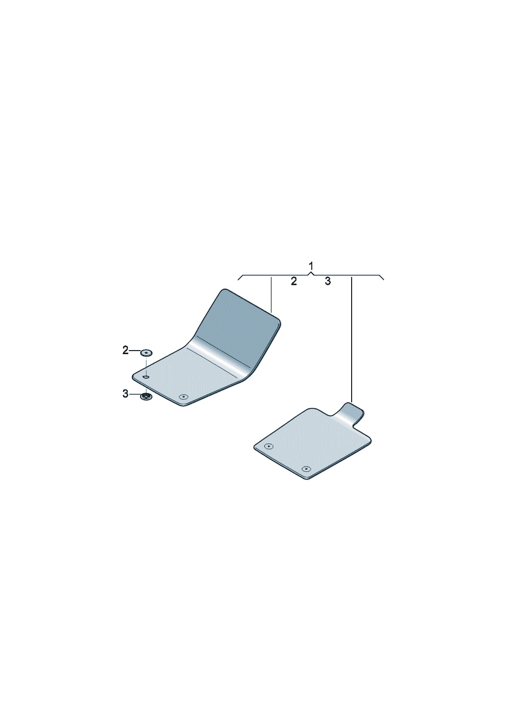 Genuine accessories
floor covering of Bentley Bentley Continental GT Convertible (2025)