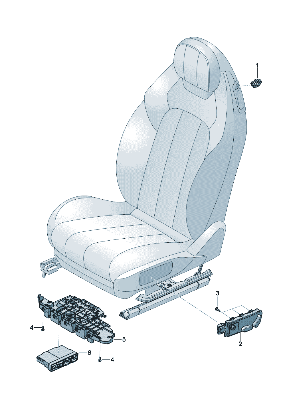 Electrical parts
Seat of Bentley Bentley Continental GT Convertible (2025)