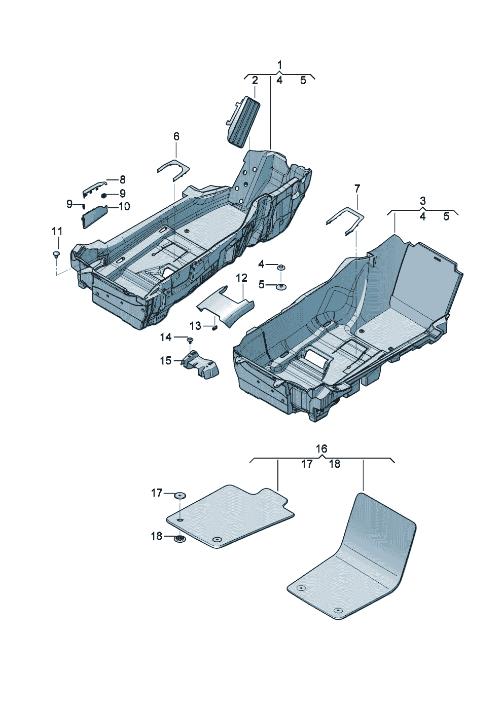 floor covering of Bentley Bentley Continental GT Convertible (2025)