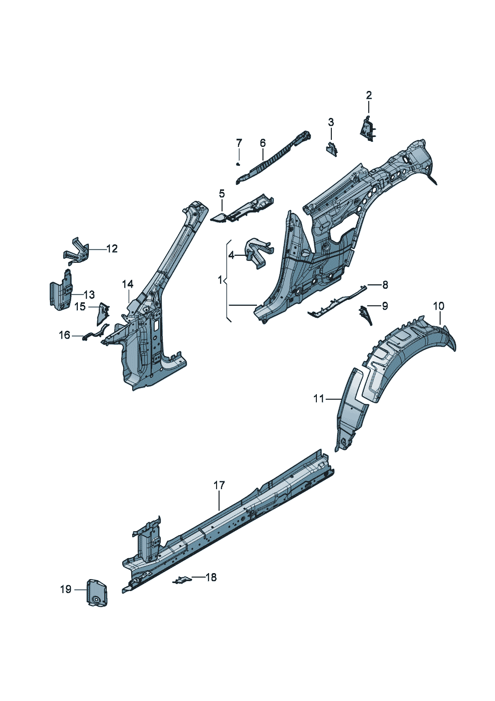 side panel, inner of Bentley Bentley Continental GT Convertible (2025)