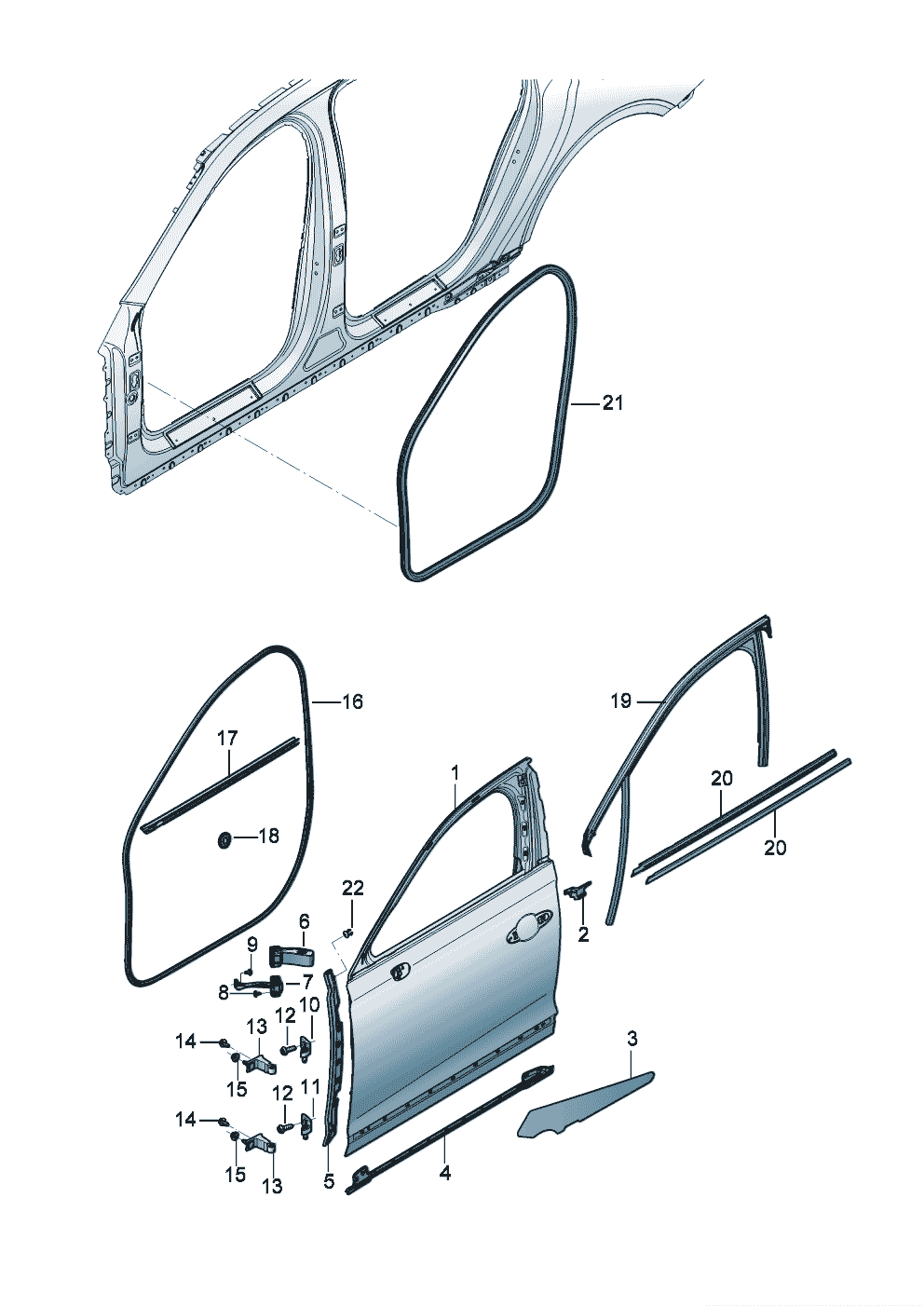 Door
Window aperture seal
Door seal of Bentley Bentley Continental Flying Spur (2025) 