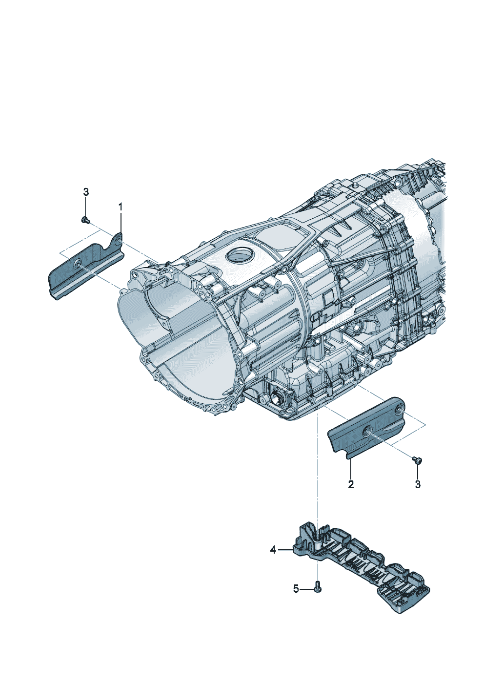 Heat shield
for 8-speed automatic gearbox of Bentley Bentley Continental Flying Spur (2025) 