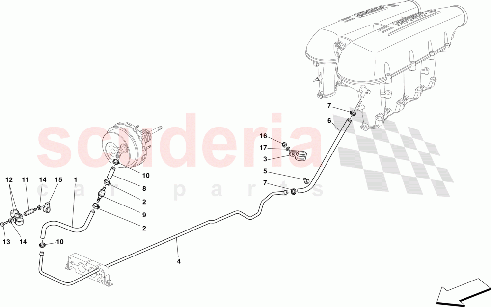 POWER STEERING SYSTEM of Ferrari Ferrari 430 Spider