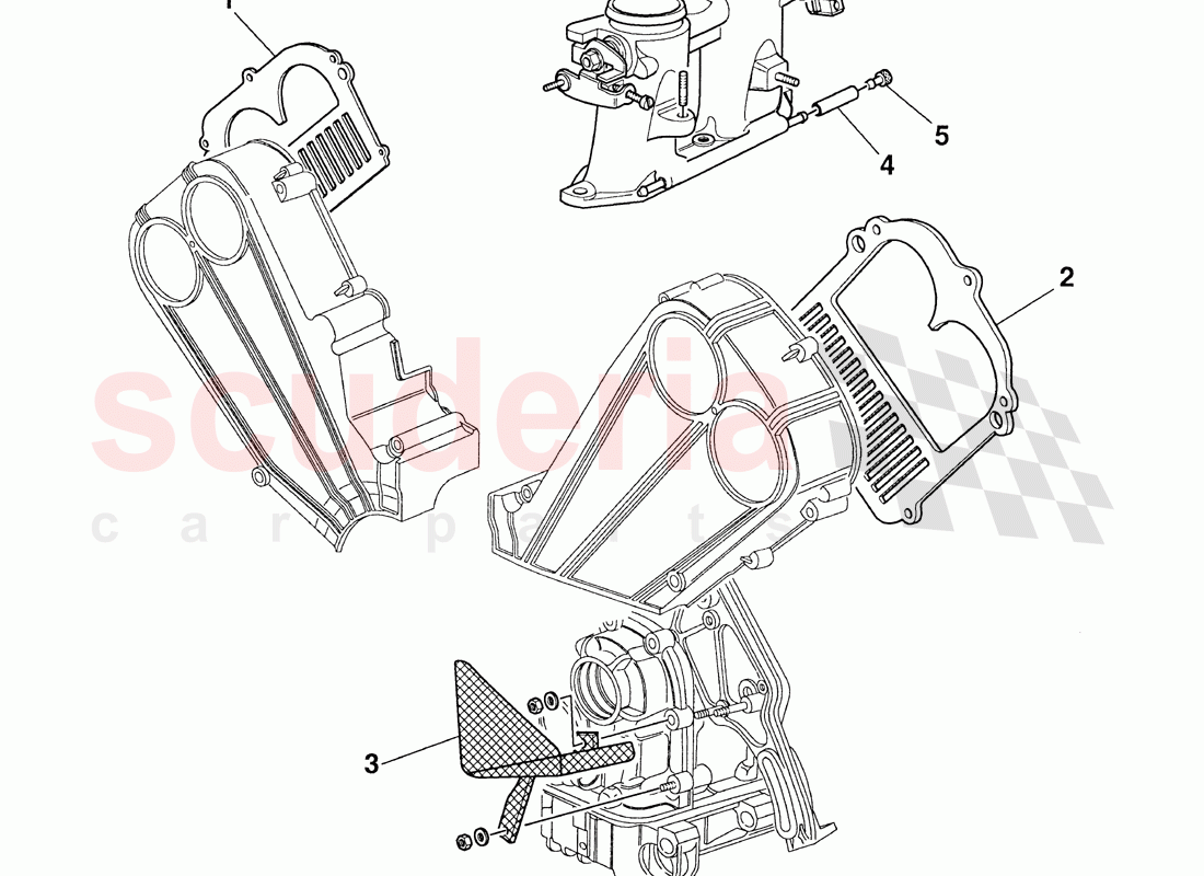 Belt Protections of Ferrari Ferrari 355 Challenge (1999)