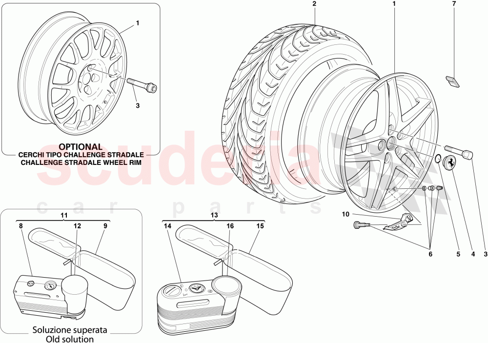 WHEELS of Ferrari Ferrari 430 Spider