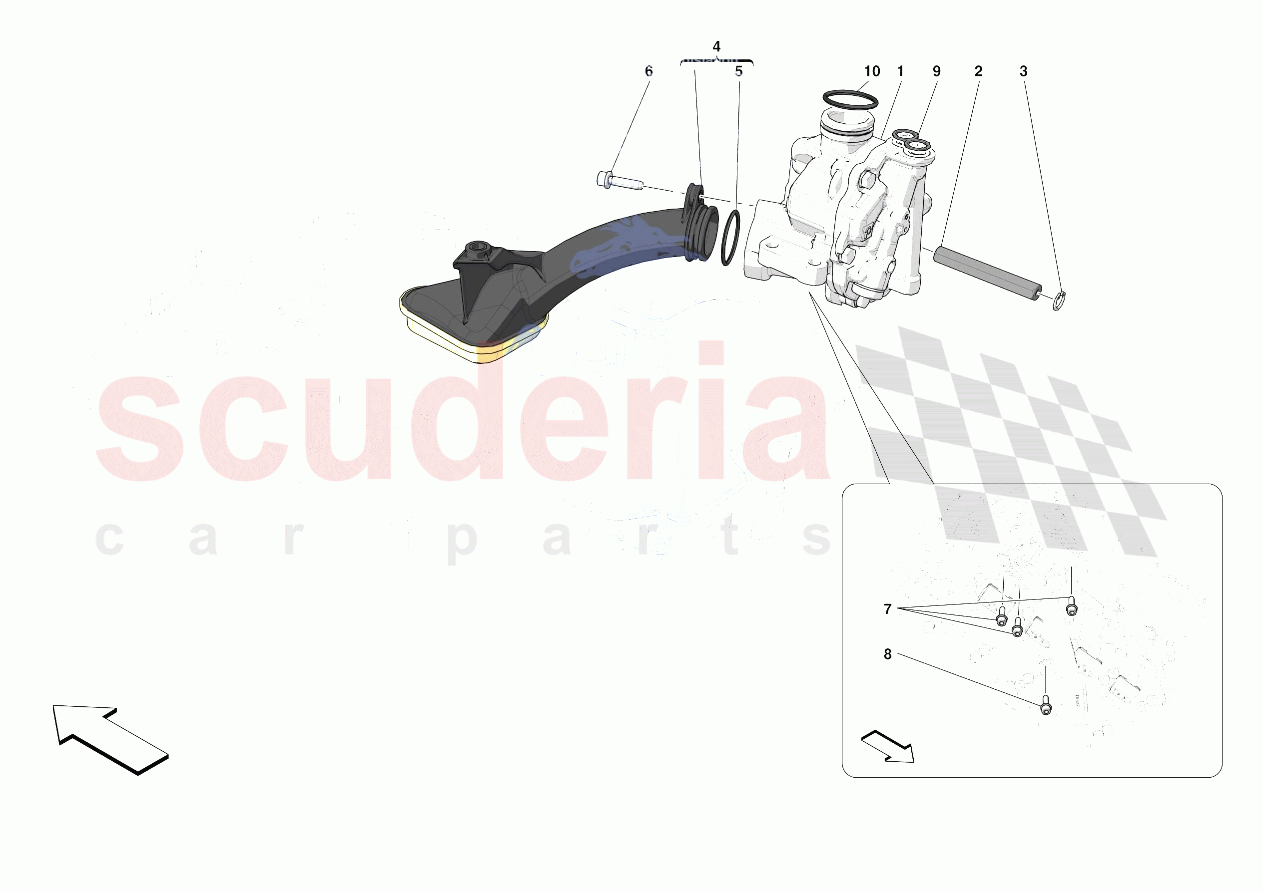 ENGINE OIL PUMP of Ferrari Ferrari Portofino Europe RH