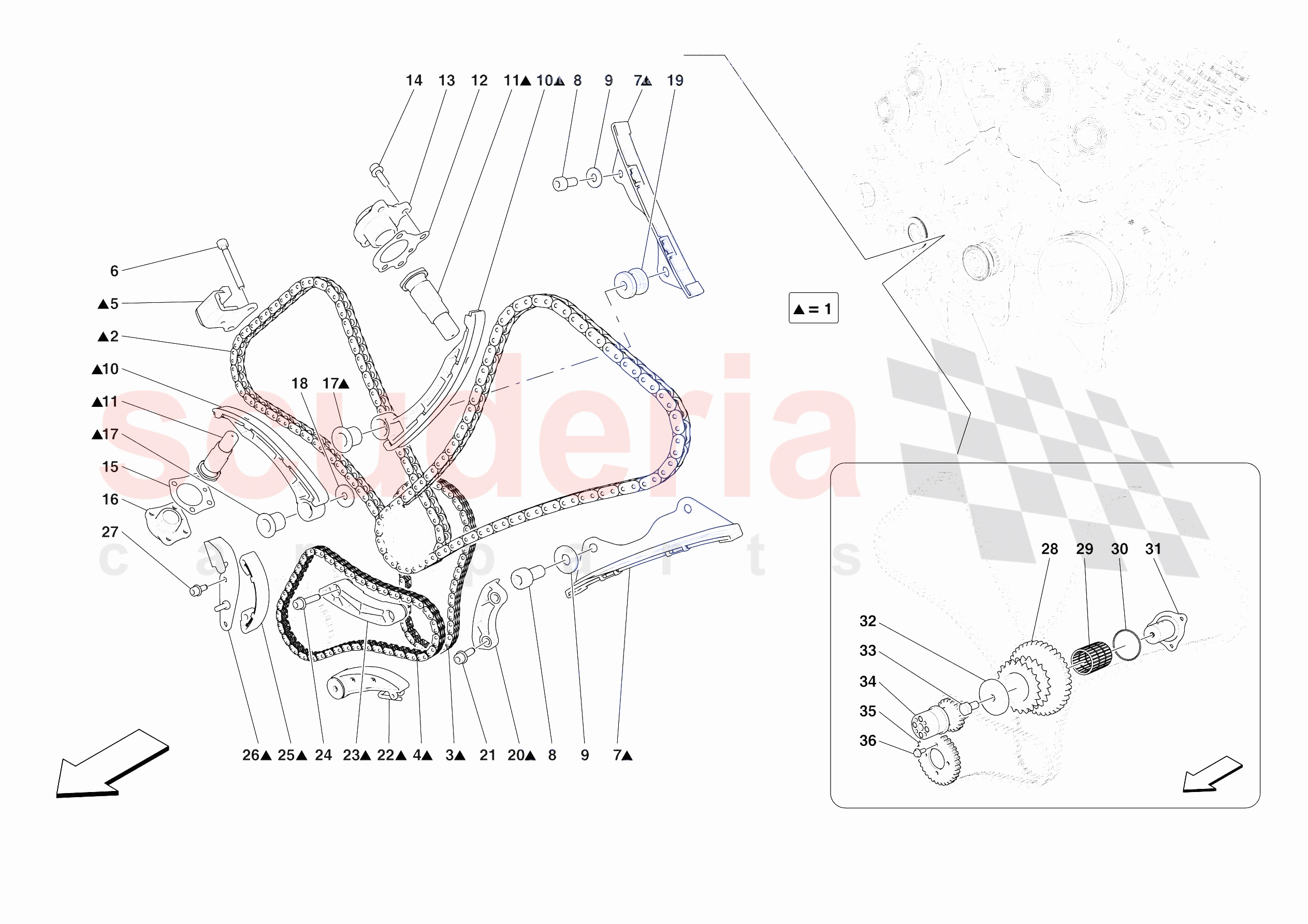 TIMING SYSTEM DRIVE of Ferrari Ferrari Purosangue Europe