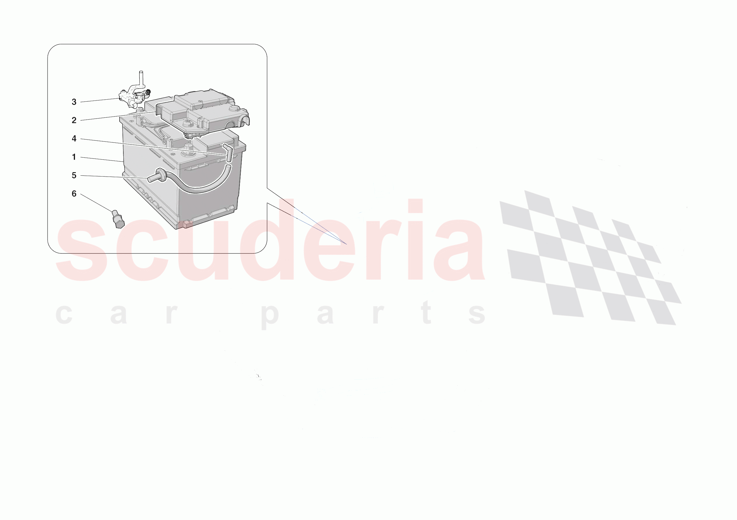 BATTERIES of Ferrari Ferrari Roma Spider Europe