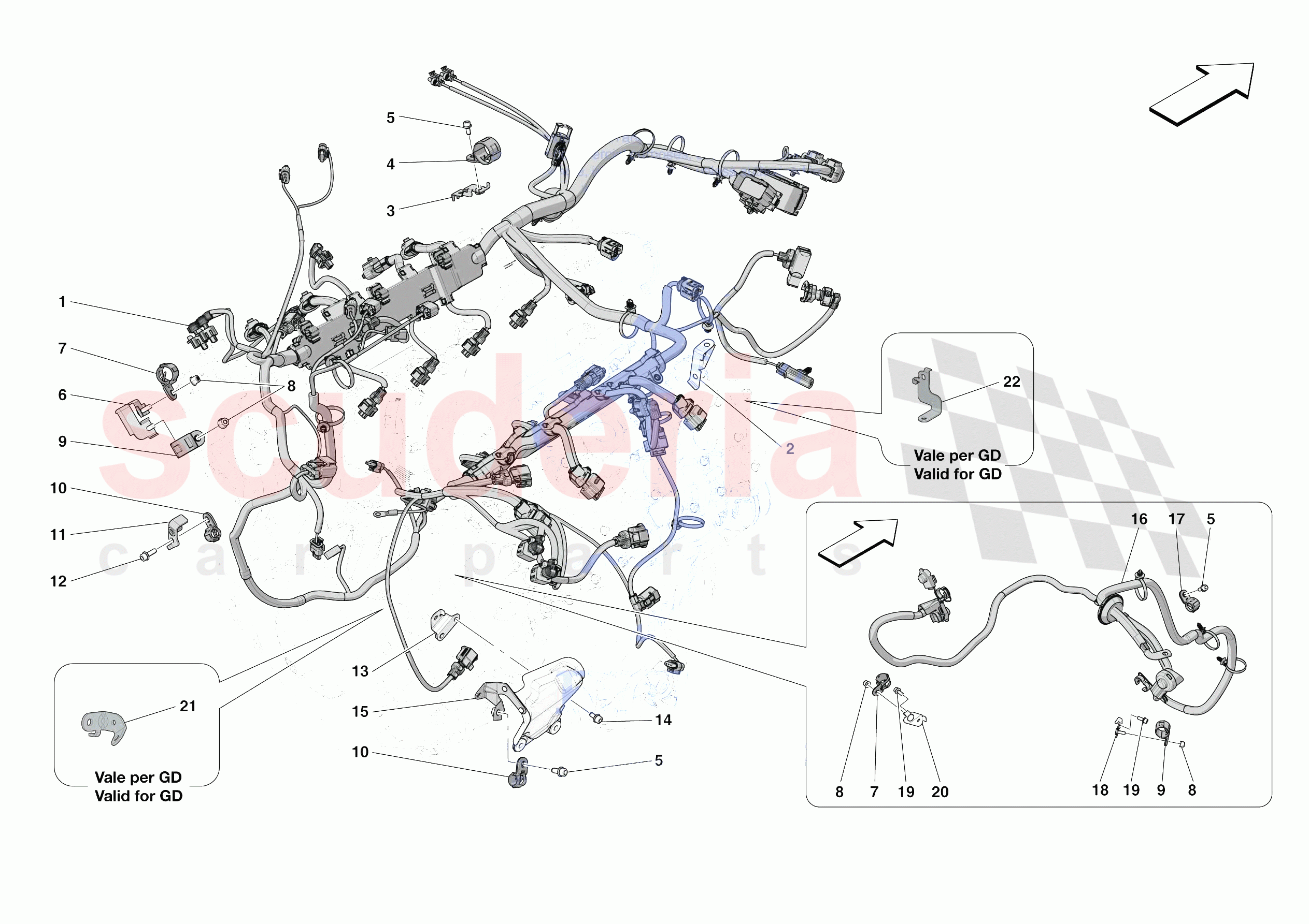 ENGINE ELECTRICAL SYSTEM of Ferrari Ferrari Roma USA