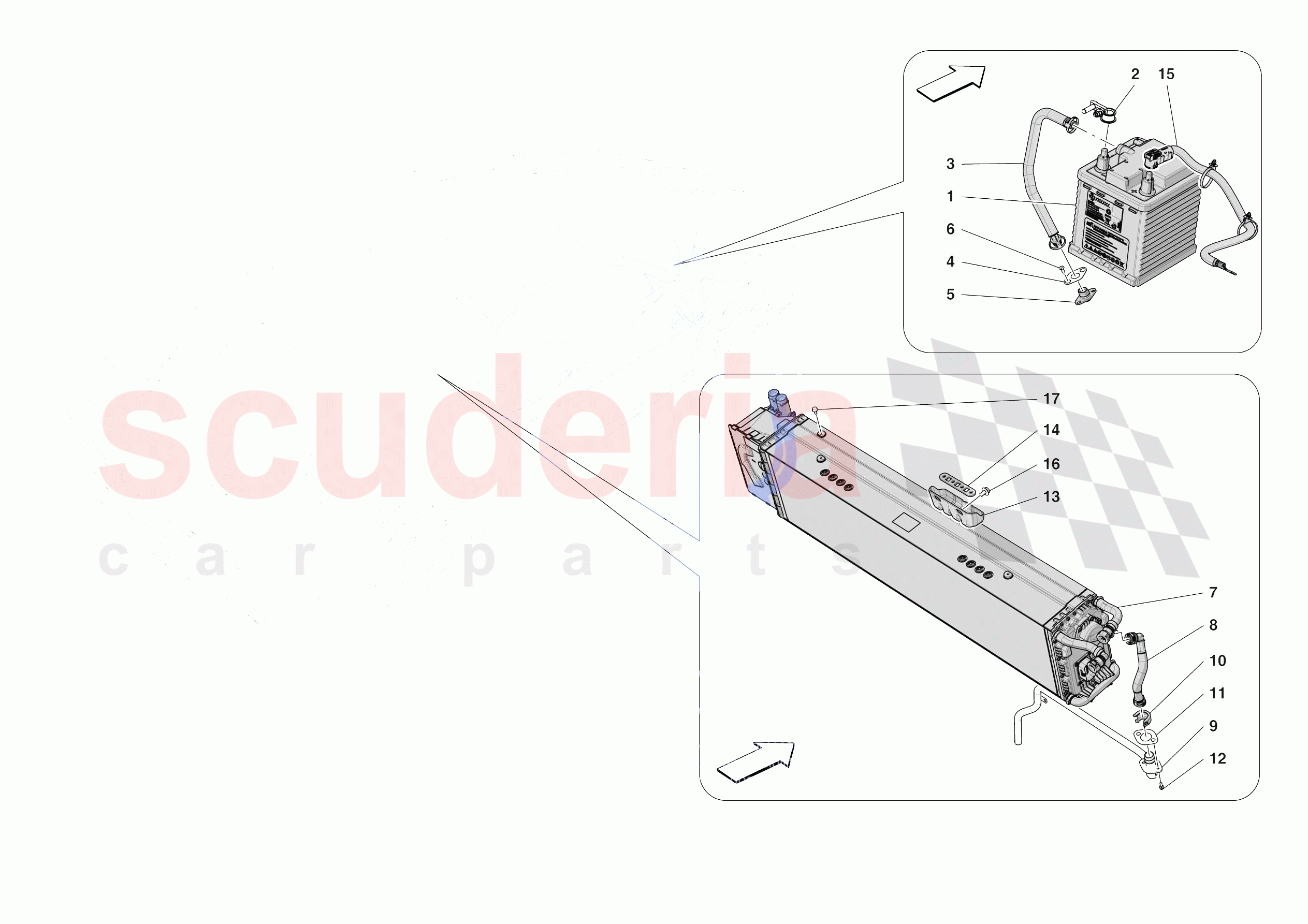 BATTERIES of Ferrari Ferrari SF90 XX Spider Europe RH