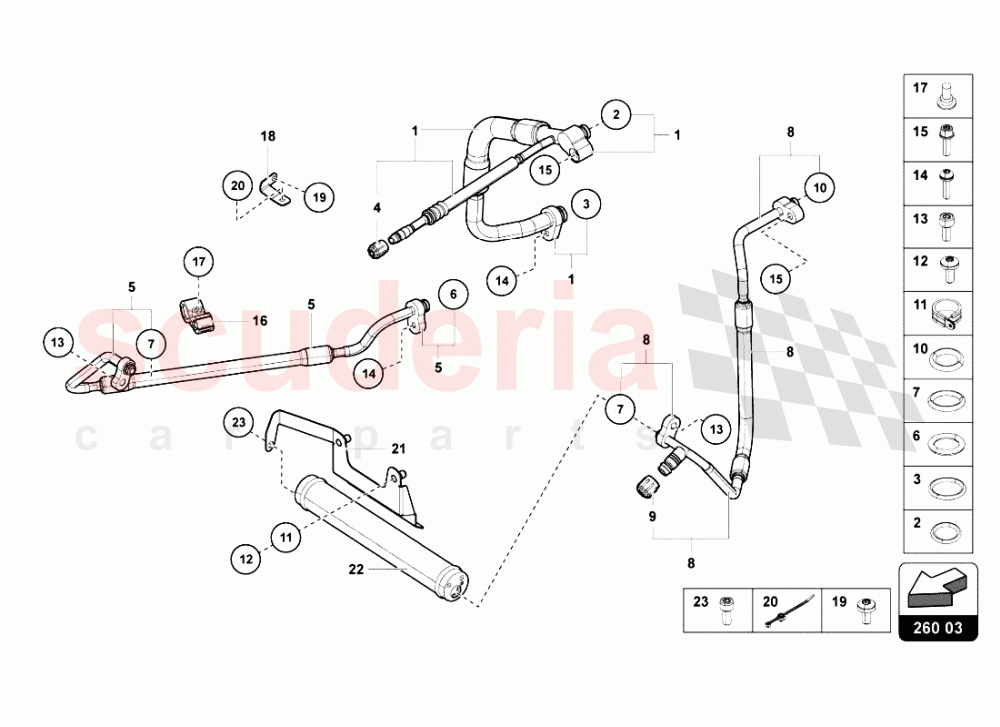 AIR CONDITIONING SYSTEM 3 of Lamborghini Lamborghini Aventador LP700 Roadster