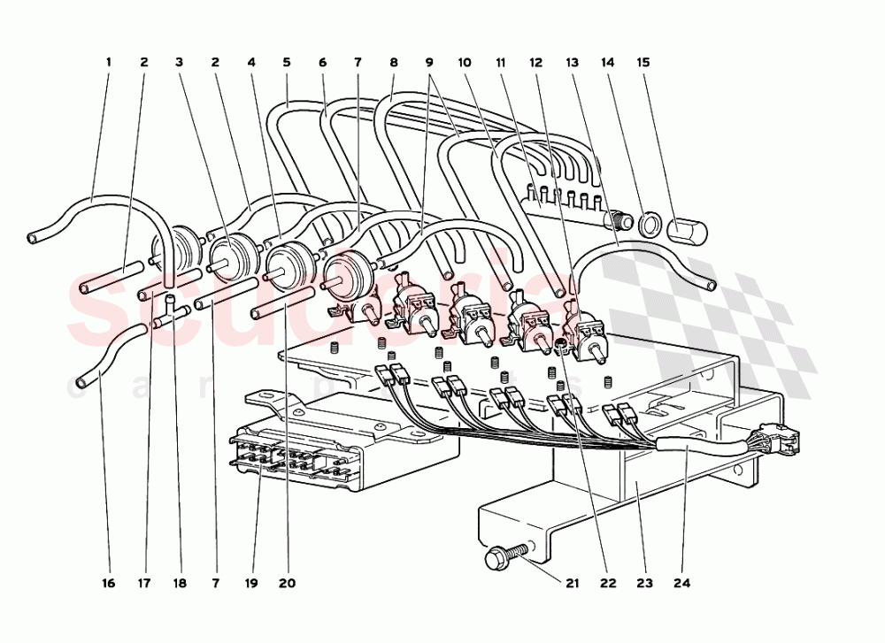 Climate Control 4 of Lamborghini Lamborghini Diablo GT (1999-2000)