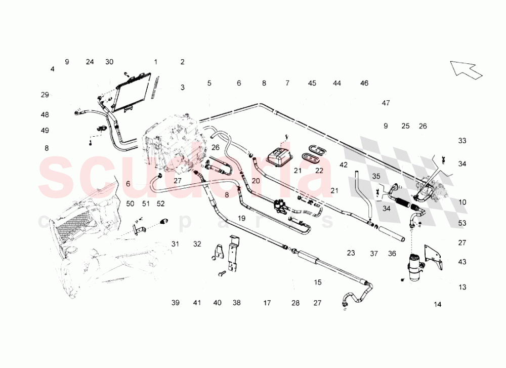 Air Conditioning System 2 of Lamborghini Lamborghini Gallardo (2006-2007)