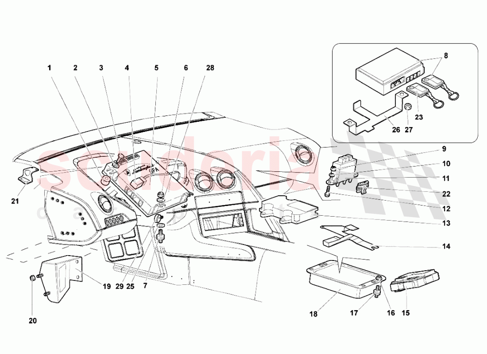 Electrical System 2 of Lamborghini Lamborghini Murcielago Roadster