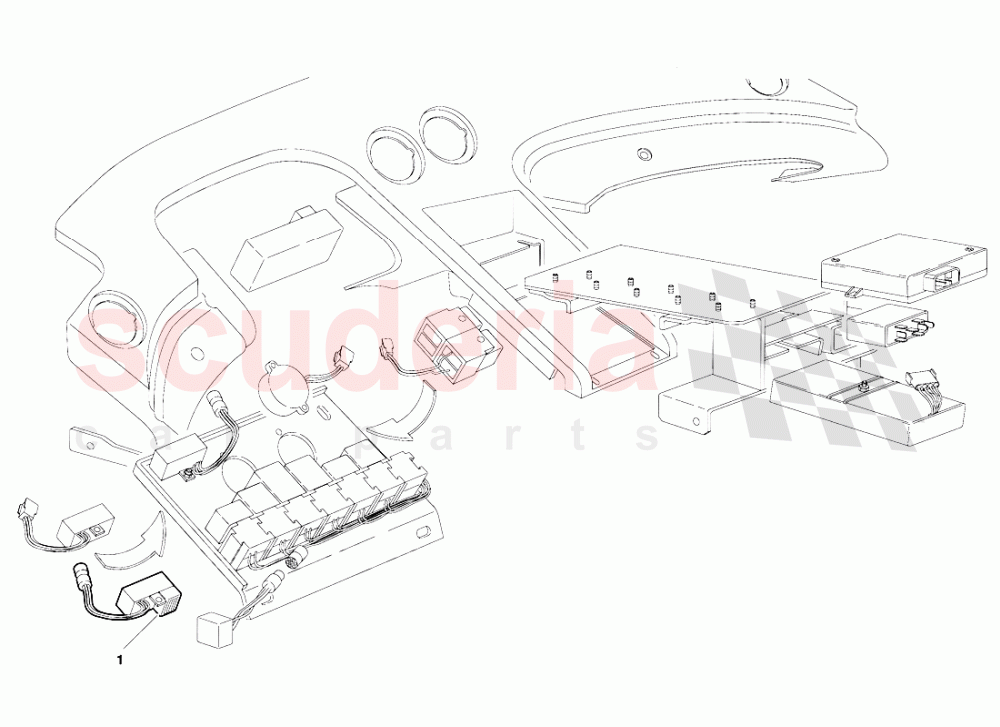 Electrical System (Valid for Saudi Arabia Version - October 1991) of Lamborghini Lamborghini Diablo (1990-1998)