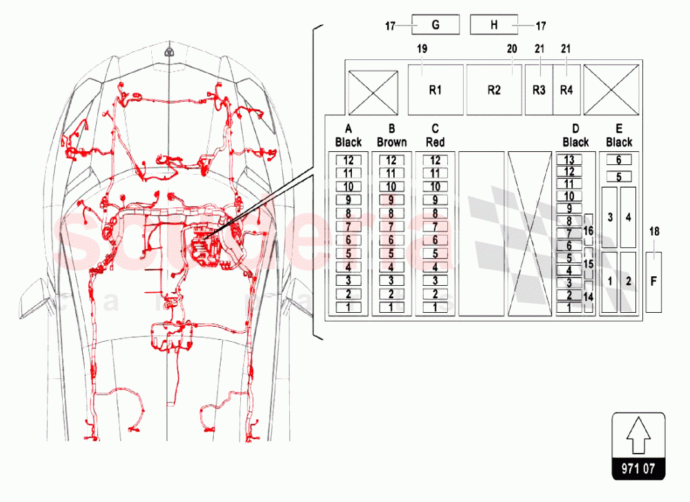 ELECTRICAL SYSTEM 10 of Lamborghini Lamborghini Aventador LP750 SV Coupe