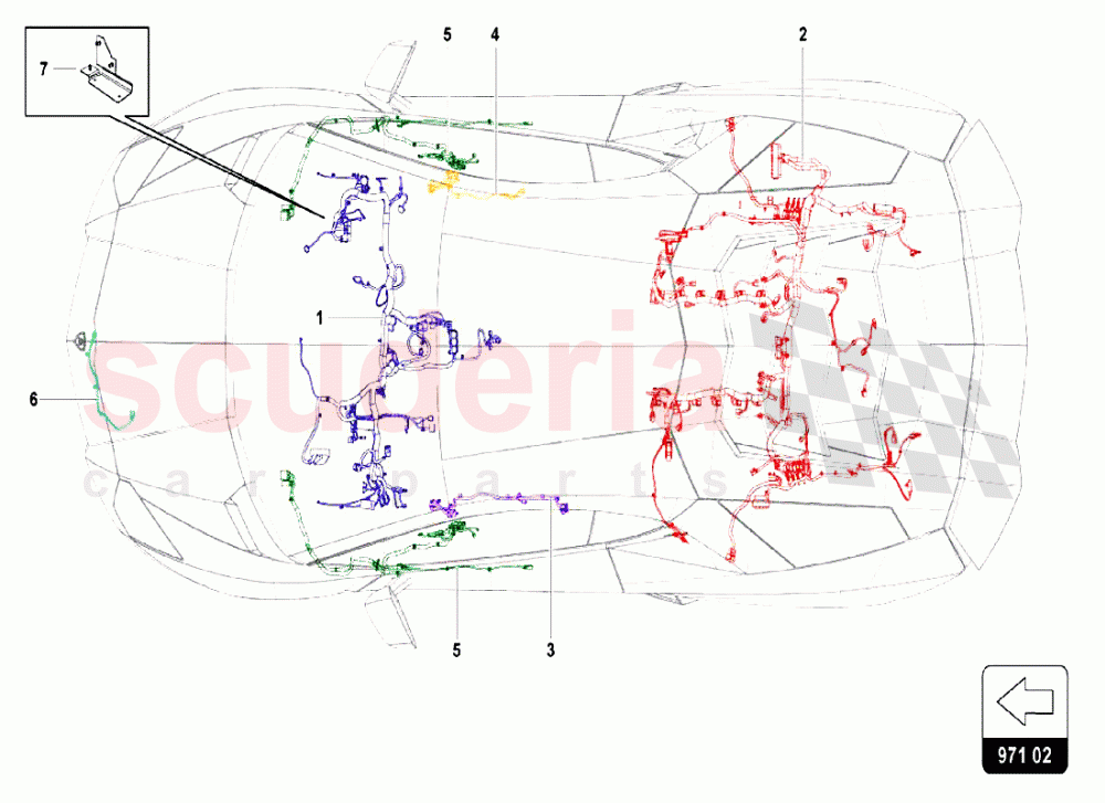 ELECTRICAL SYSTEM 7 of Lamborghini Lamborghini Aventador LP750 SV Coupe