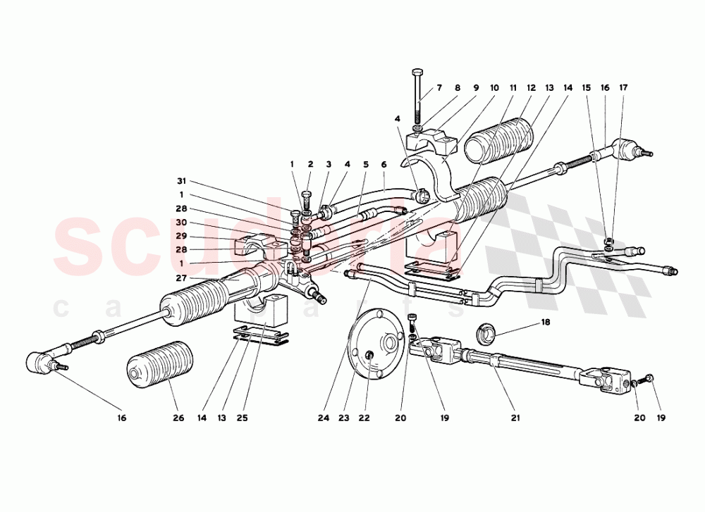 Steering 3 of Lamborghini Lamborghini Diablo VT 6.0 (2000-2001)