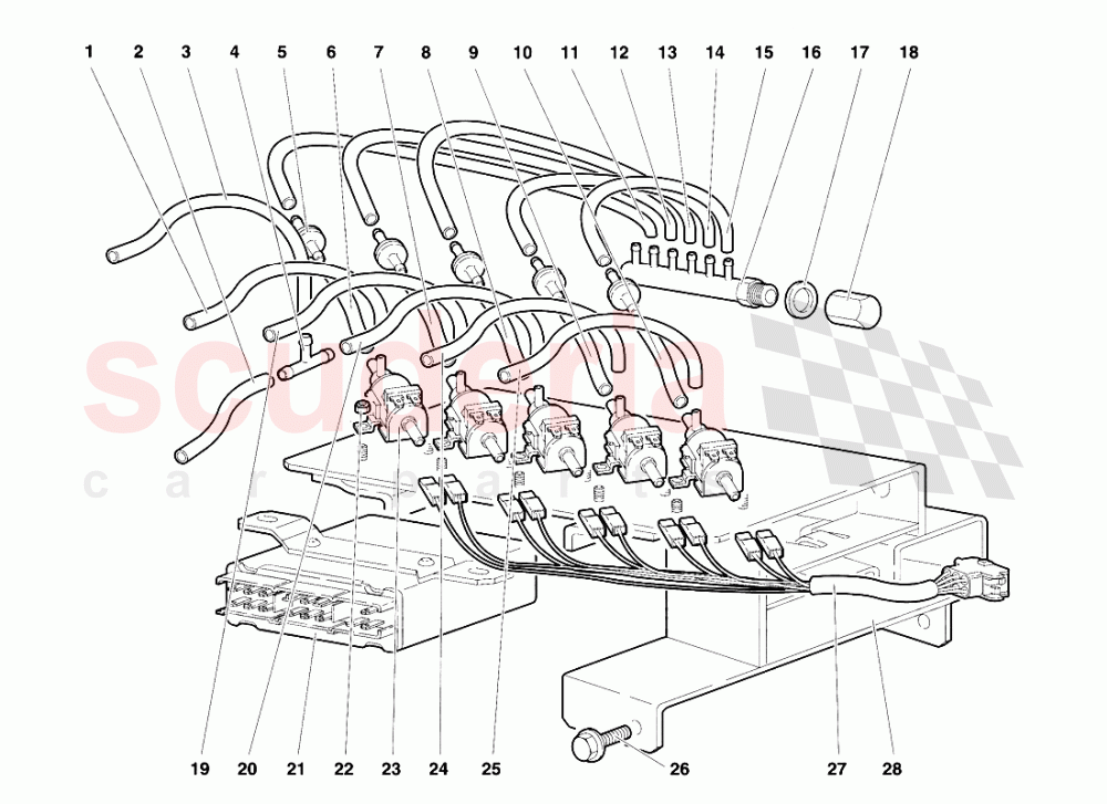 Climate Control 4 of Lamborghini Lamborghini Diablo VT (1993-1998)