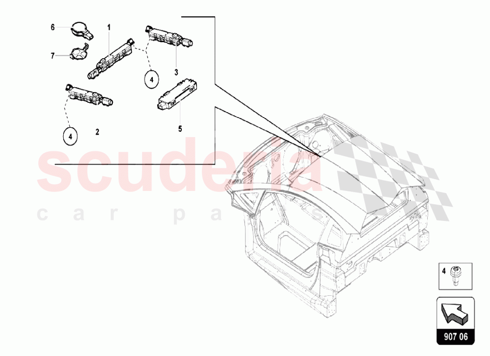 ELECTRICAL SYSTEM 5 of Lamborghini Lamborghini Aventador LP750 SV Coupe