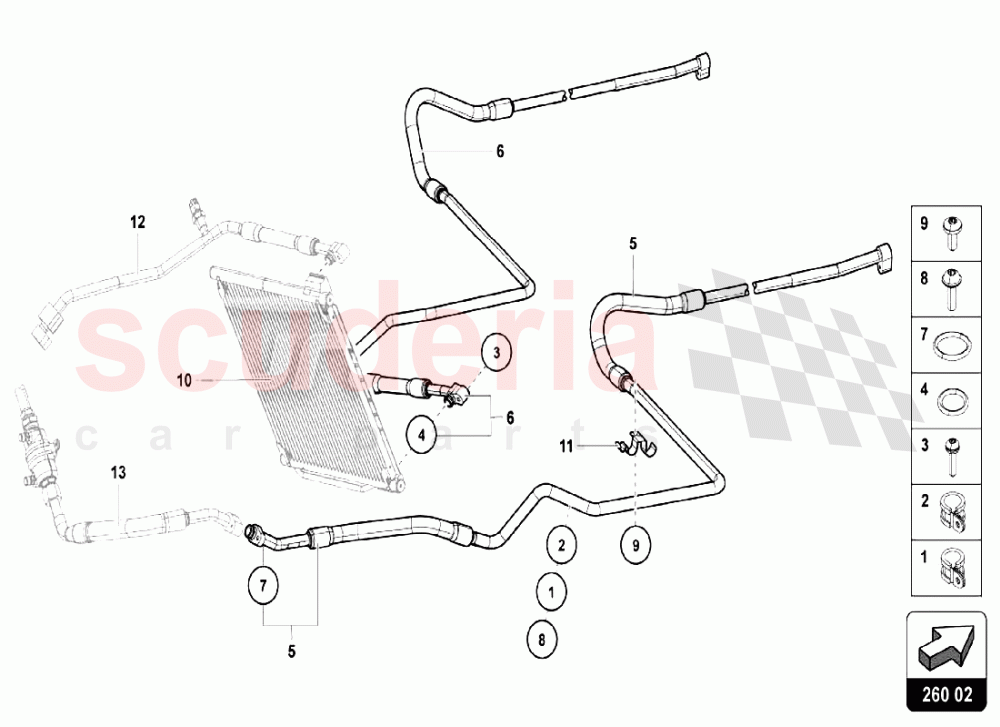 AIR CONDITIONING SYSTEM 2 of Lamborghini Lamborghini Aventador LP750 SV Roadster