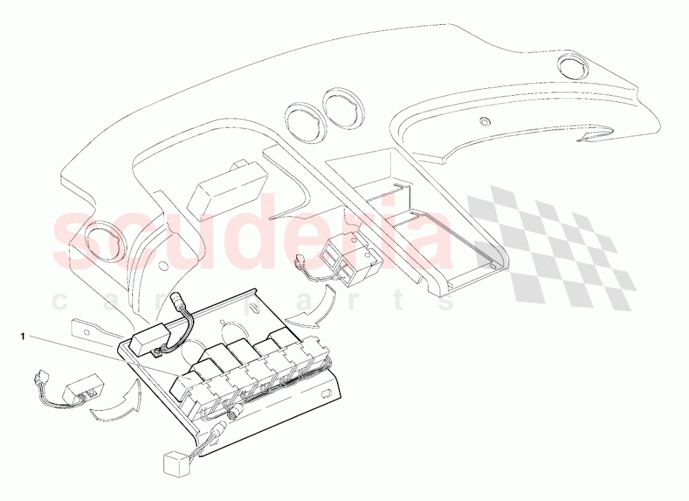 Electrical System (Valid for USA Version - September 1991) of Lamborghini Lamborghini Diablo (1990-1998)