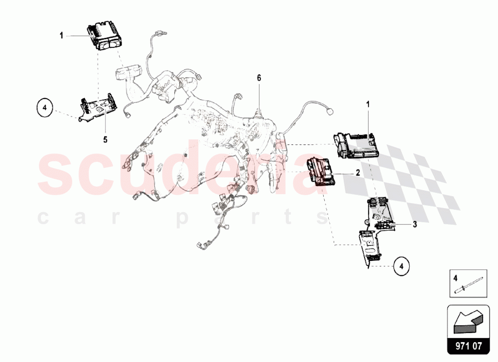 ELECTRICAL SYSTEM 2 of Lamborghini Lamborghini Huracan LP610 Spyder