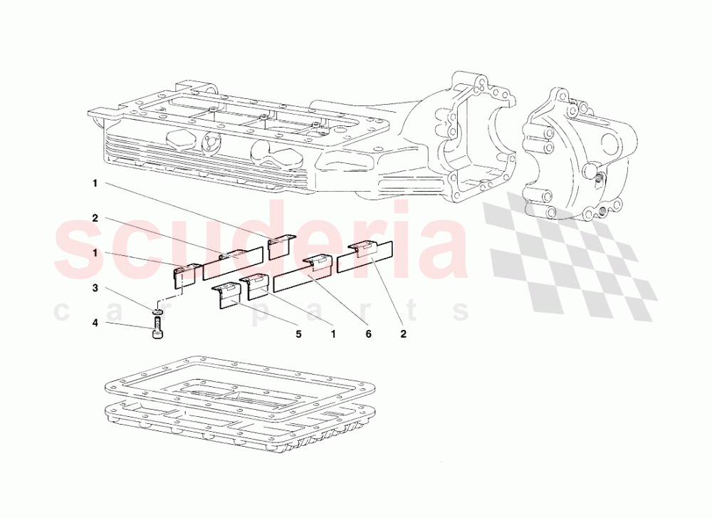 Oil Sump Deflectors of Lamborghini Lamborghini Diablo SV (1998)